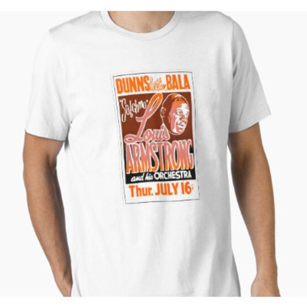 Louis Armstrong T-Shirt White Tee